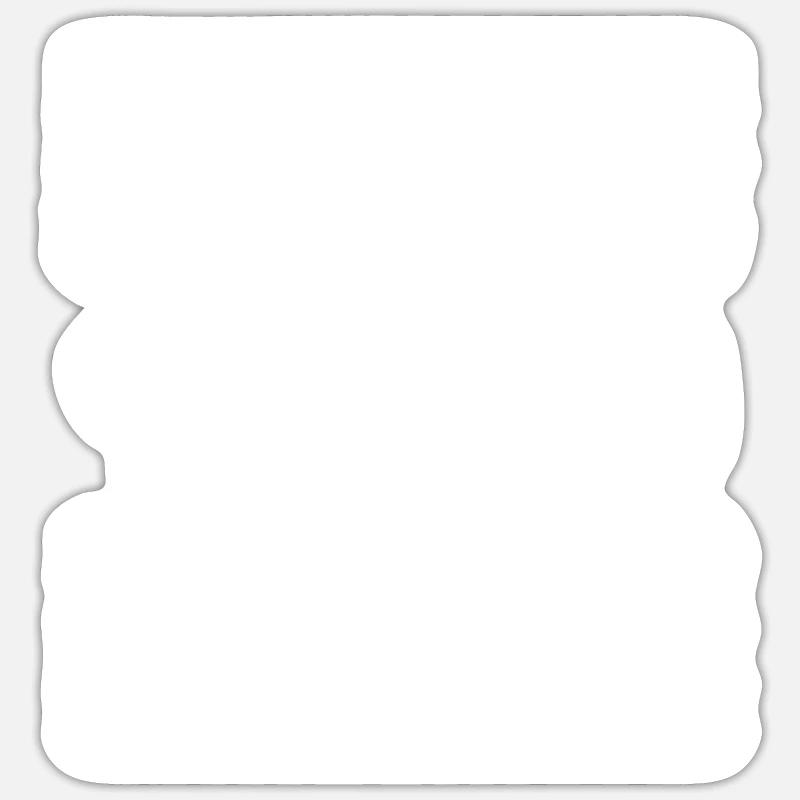 1960 - Sticker taille S (10 x 10 cm) - blanc mat