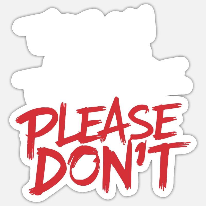 Introverti et sans conversation Sticker taille S (10 x 10 cm)