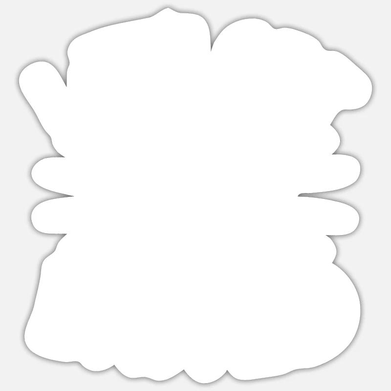 Let’s Get Basted Sticker size S (10 x 10 cm)