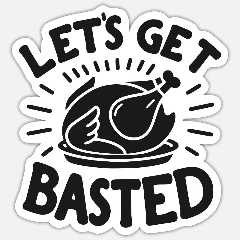 Lass uns basteln Sticker Größe S (10 x 10 cm)