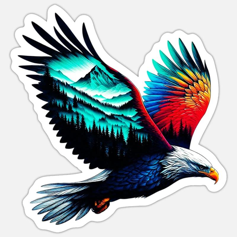 Sticker taille S (10 x 10 cm) - 