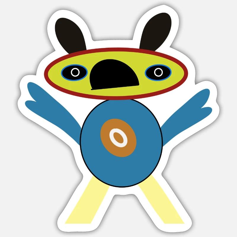 Sticker taille S (10 x 10 cm) - 