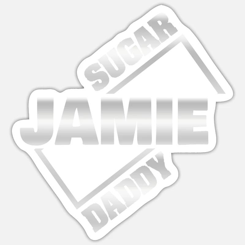 Jamie - Sticker size S (10 x 10 cm) - white matte