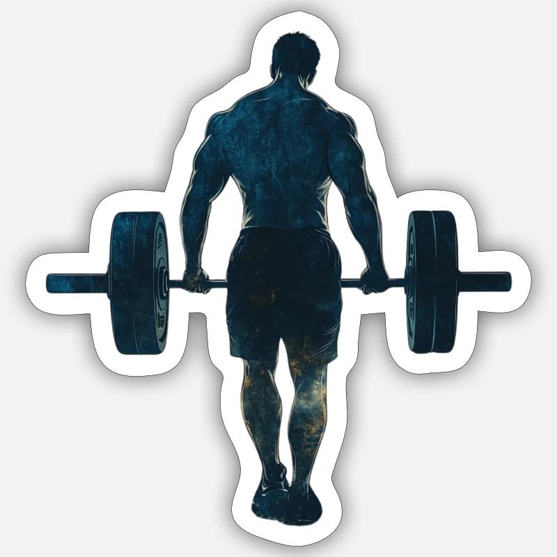 Training & Muscle Building: Chic Gift Sticker size S (10 x 10 cm)