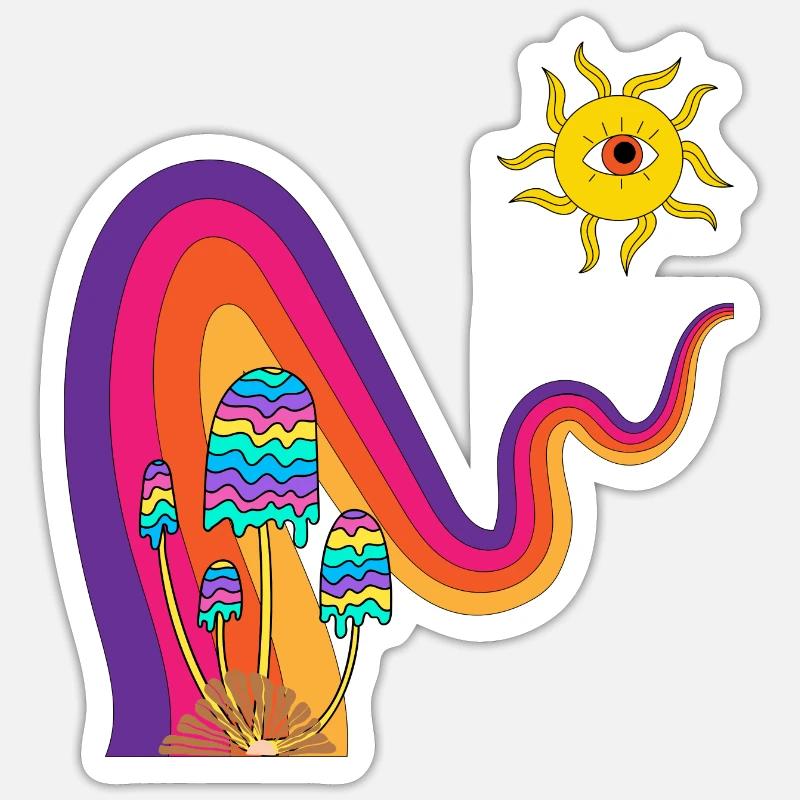 Sticker taille S (10 x 10 cm) - 