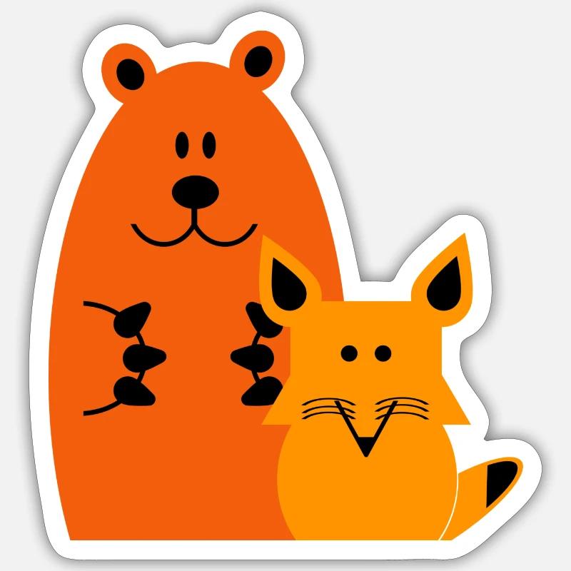 Sticker Größe S (10 x 10 cm) - 