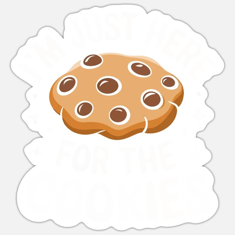 Cookies Cookie Biscuits Biscuits Chocolate Sticker size S (10 x 10 cm)