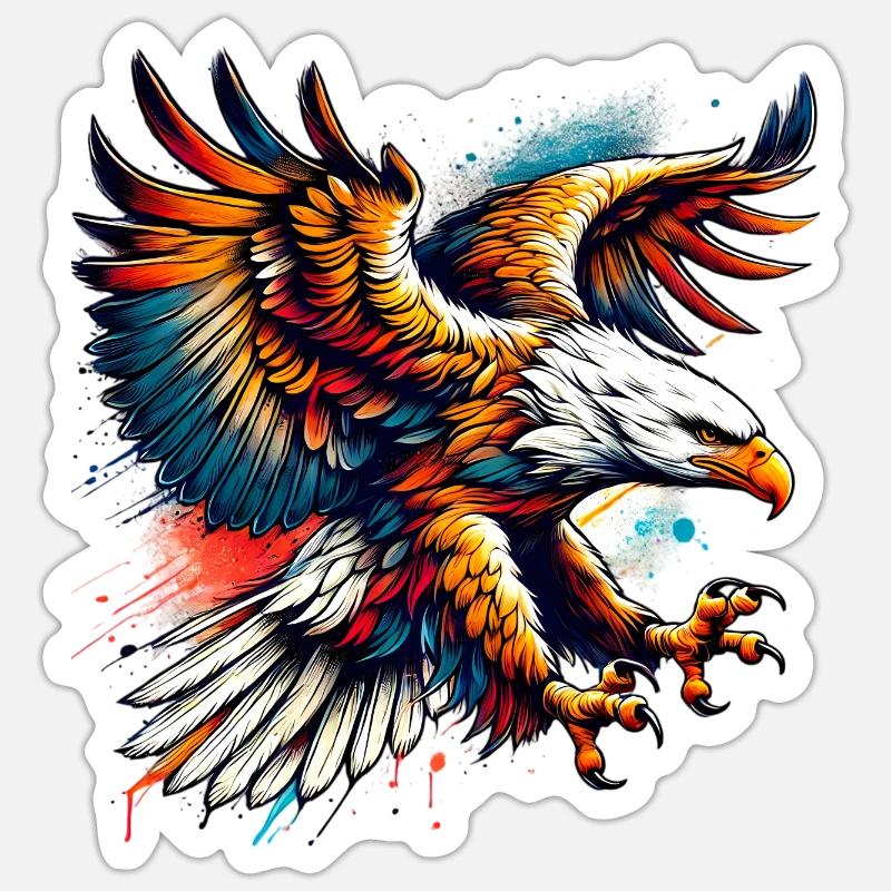 Aigle Sticker taille S (10 x 10 cm)