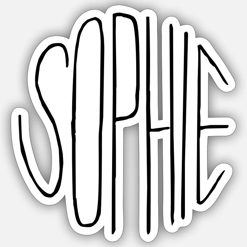 Sophie Sticker Größe S (10 x 10 cm)
