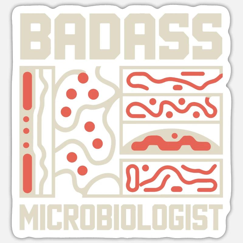 La science avec passion Sticker taille S (10 x 10 cm)