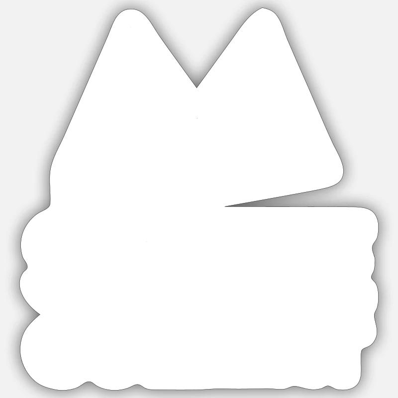 same collekt - Sticker size S (10 x 10 cm) - white matte
