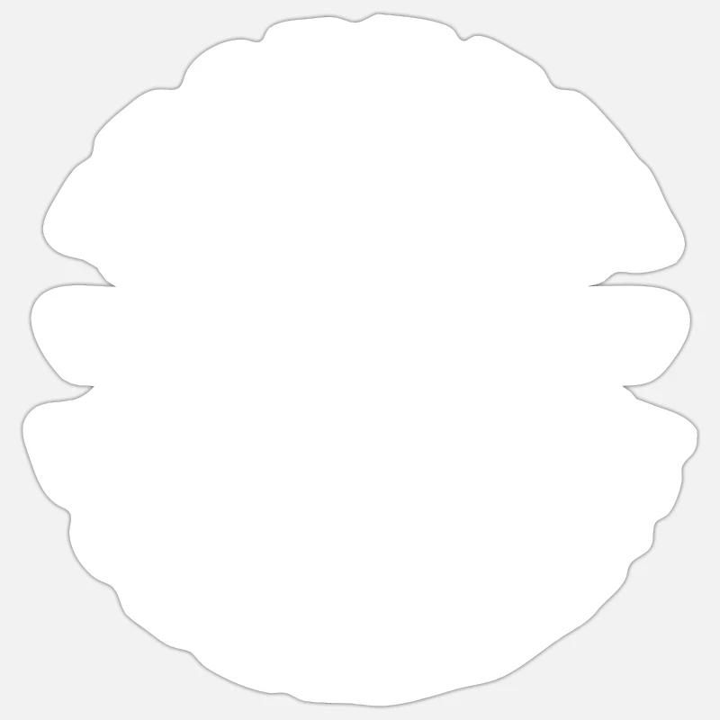 Eigentum eines Dobermanns Sticker Größe S (10 x 10 cm)