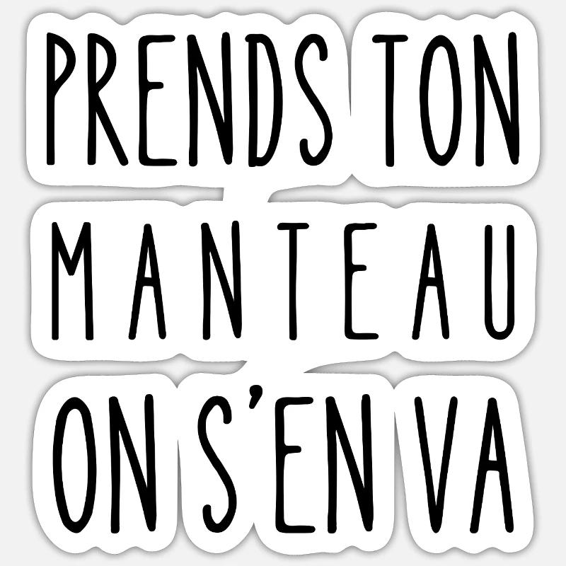Sticker taille S (10 x 10 cm) - 