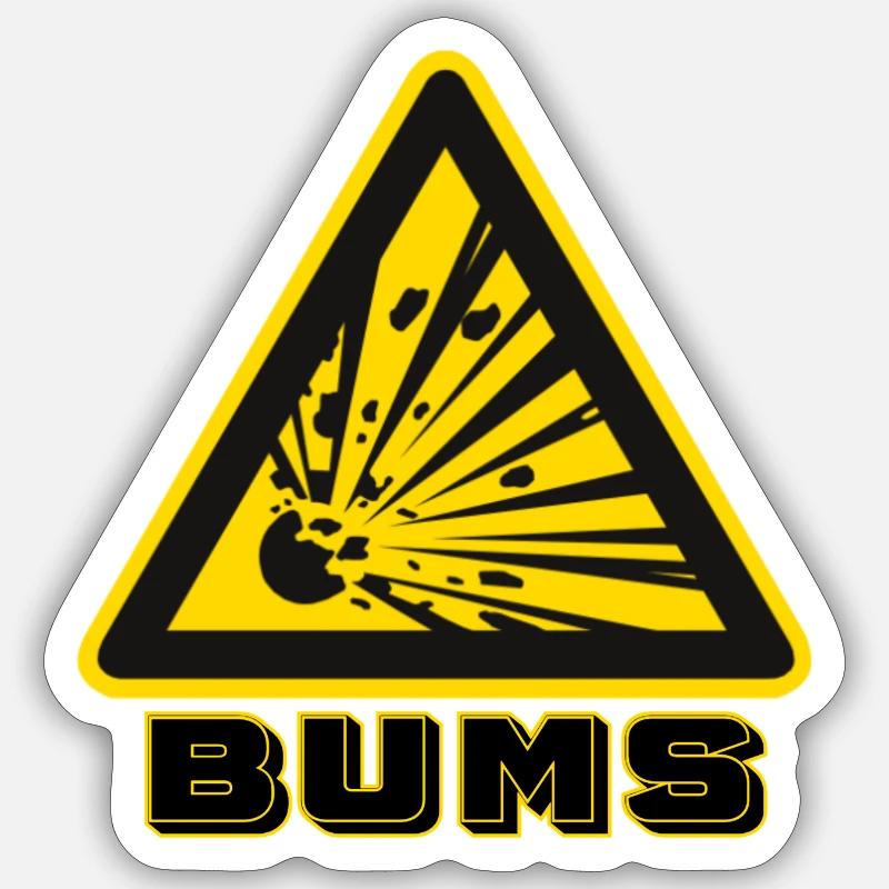 Sticker Größe S (10 x 10 cm) - 