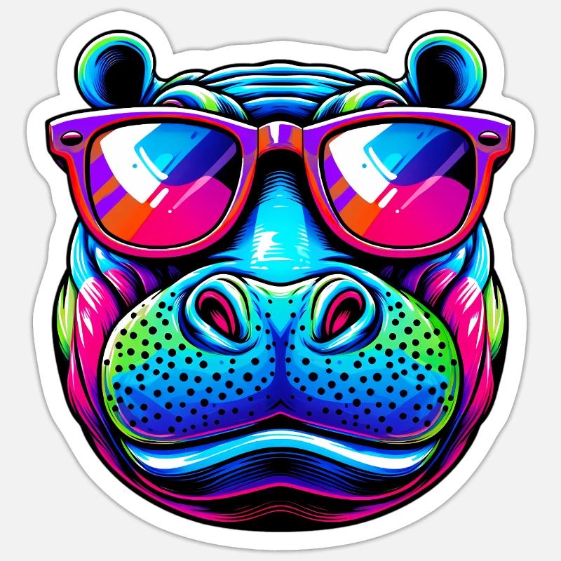 Sticker taille S (10 x 10 cm) - 