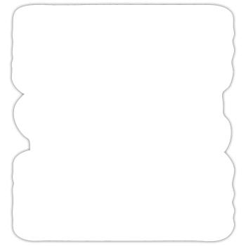 1954 1954 - Sticker taille S (10 x 10 cm) - blanc mat - Devant