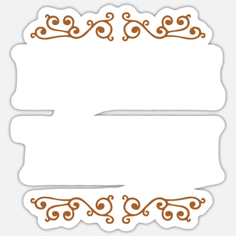 Bride Crew - Sticker Größe S (10 x 10 cm) - Mattweiß