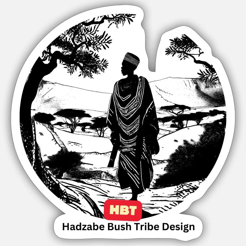 HBT 62 - Sticker taille S (10 x 10 cm) - blanc mat