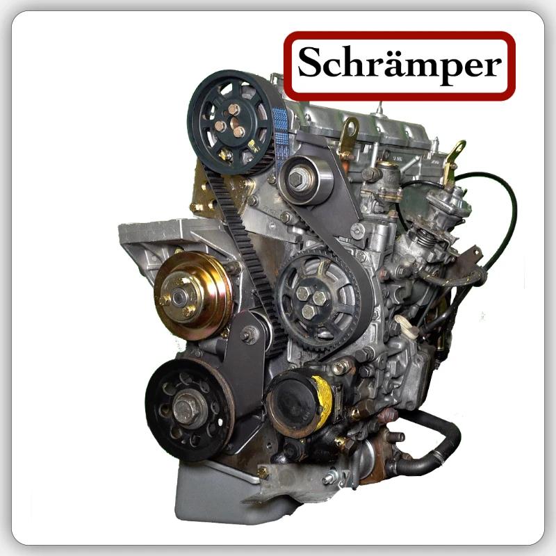 Motor Bild Schrämper Blank Sticker Größe S (10 x 10 cm)