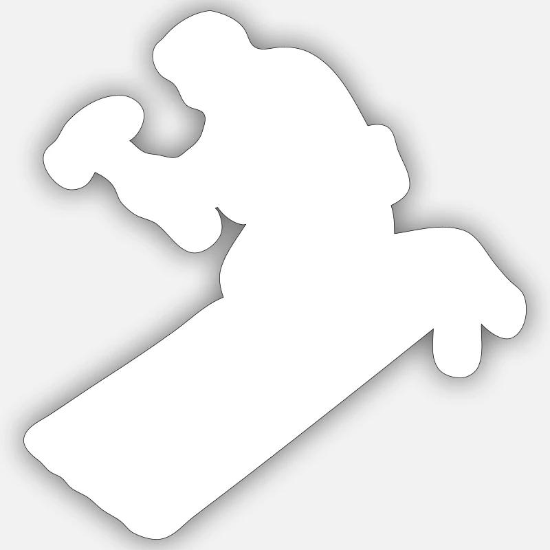 dachdecker Sticker Größe S (10 x 10 cm)