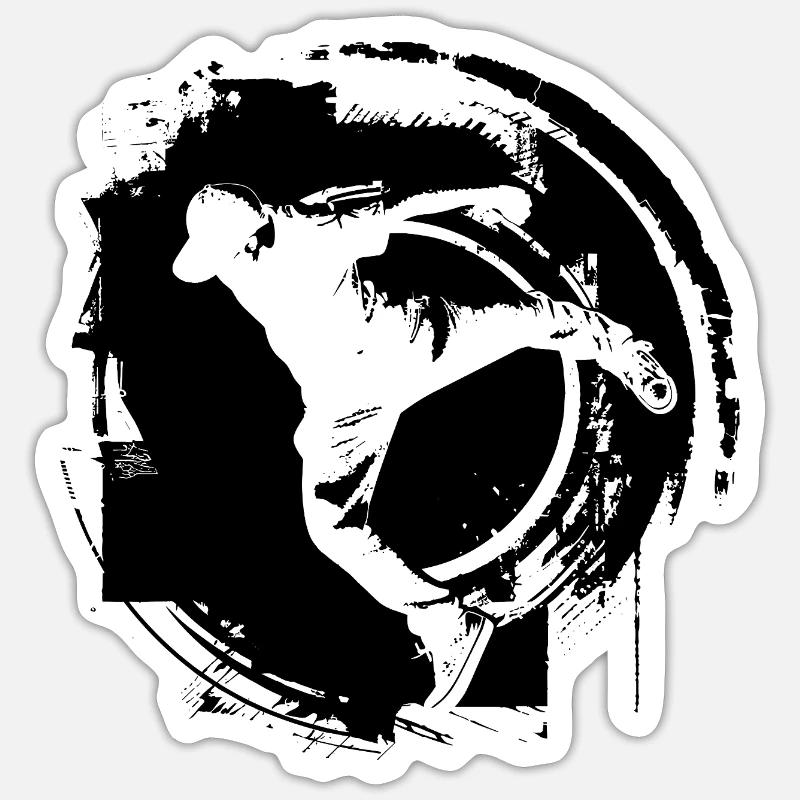 Sticker taille S (10 x 10 cm) - 