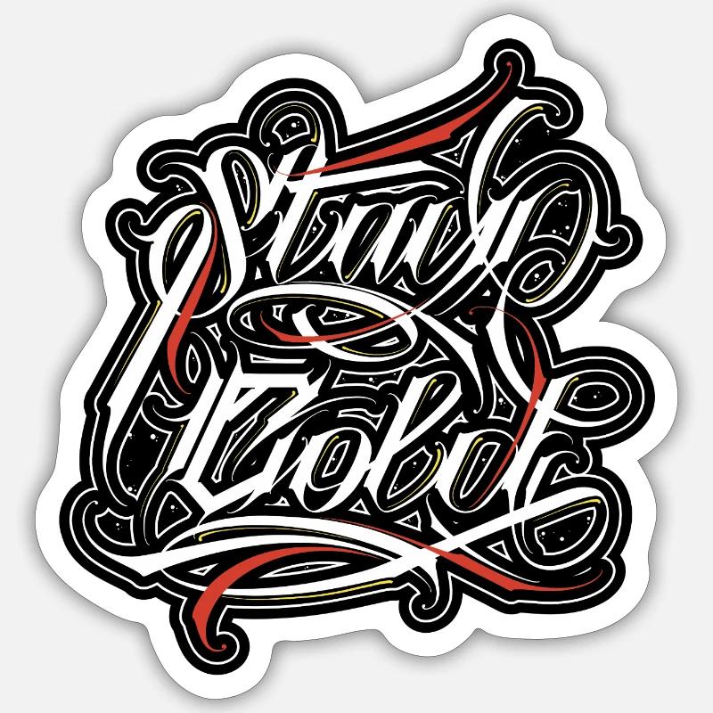 Stay Cold - Sticker size S (10 x 10 cm) - white matte