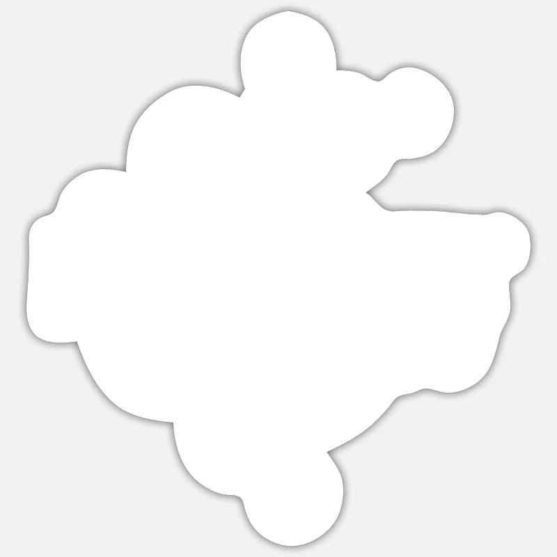 Cadeau pour Ferhat - Sticker taille S (10 x 10 cm) - blanc mat