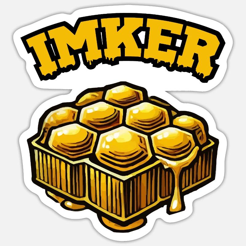 Sticker Größe S (10 x 10 cm) - 