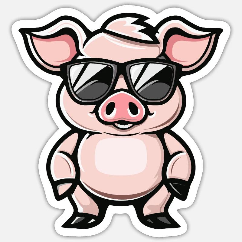 Sticker taille S (10 x 10 cm) - 