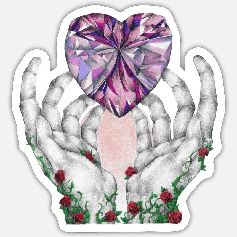 Sticker Größe S (10 x 10 cm) - 