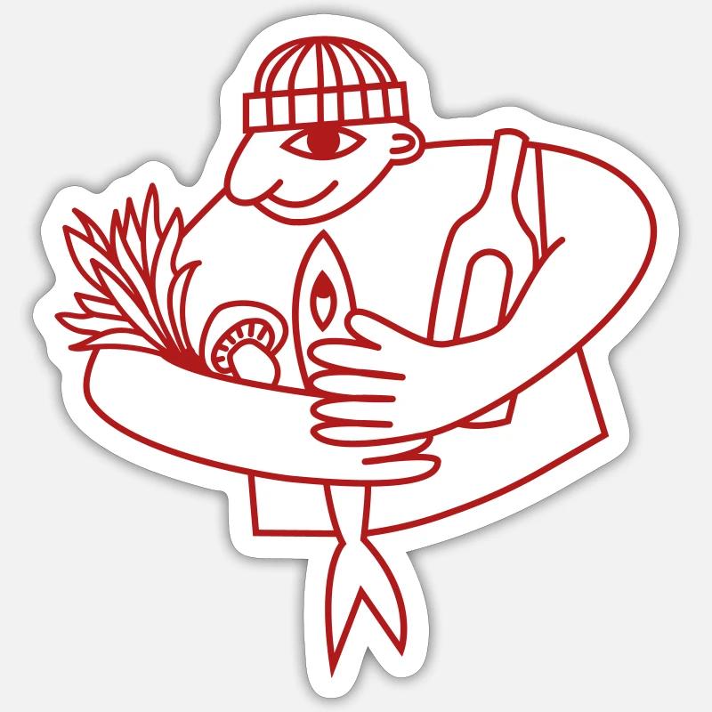 Sticker size S (10 x 10 cm) - 