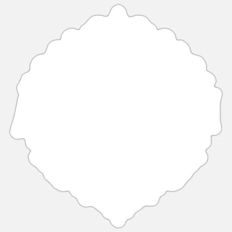 Ankara - Sticker taille S (10 x 10 cm) - blanc mat
