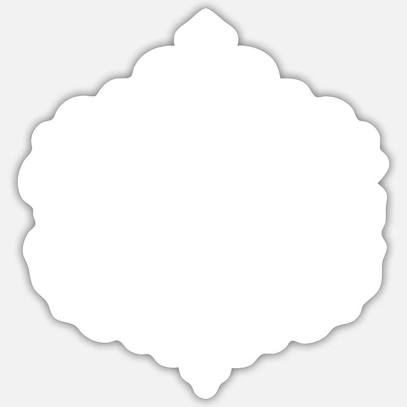 Psalm 23 Bible Verse - Sticker size S (10 x 10 cm) - white matte