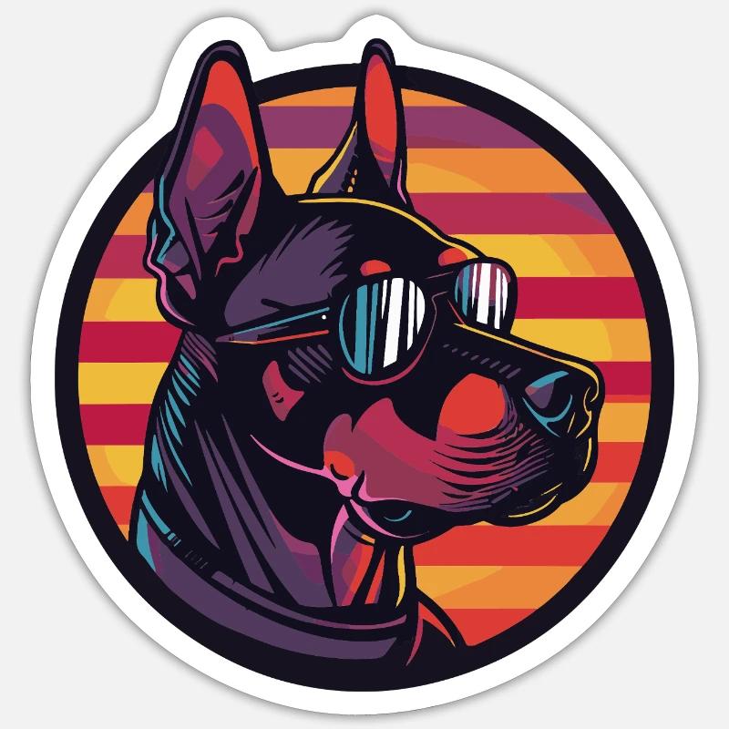 Sticker Größe S (10 x 10 cm) - 