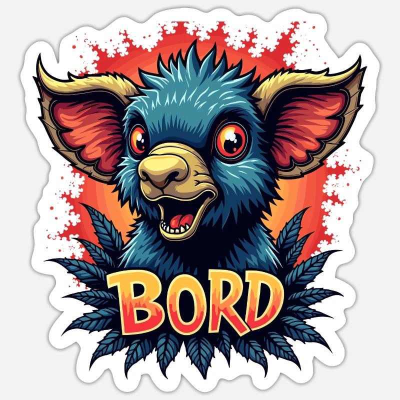 Fabelhaftes Design Sticker Größe S (10 x 10 cm)