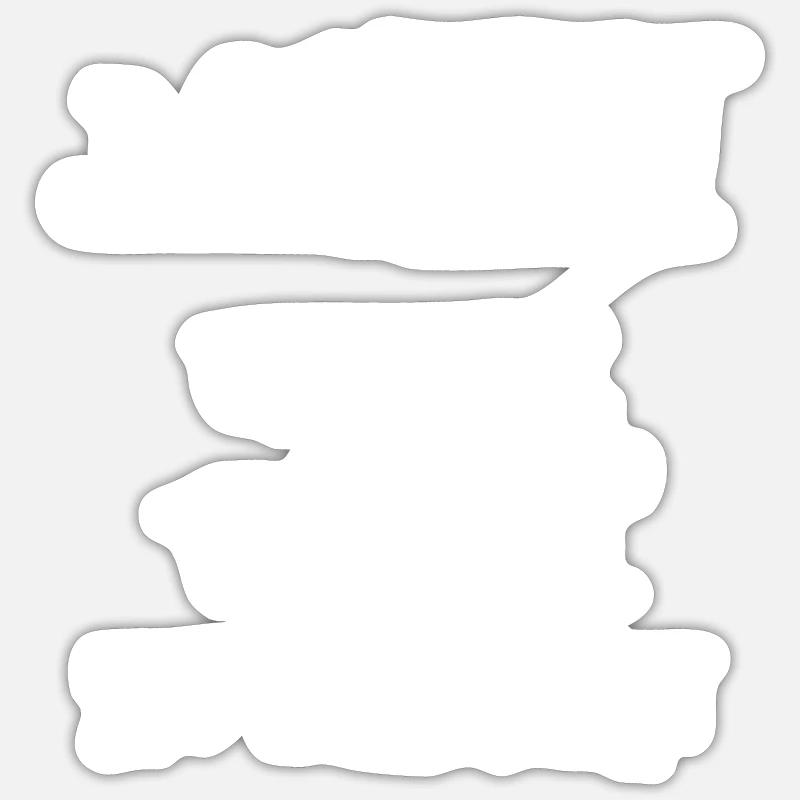Gift for Matti - Sticker size S (10 x 10 cm) - white matte