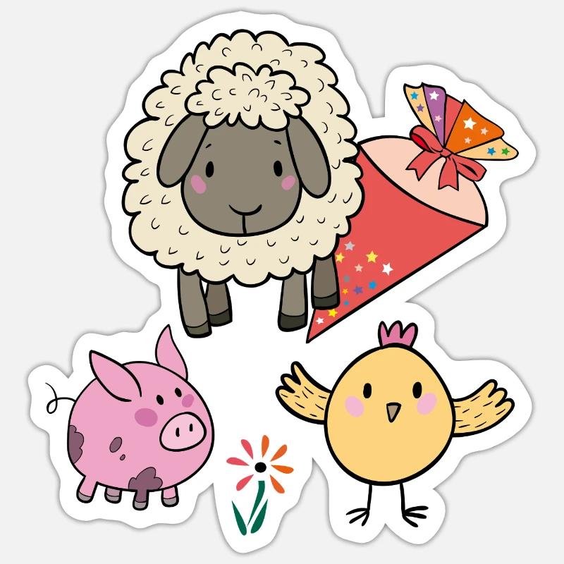 Sticker Größe S (10 x 10 cm) - 