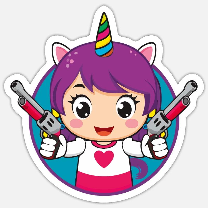 Baby Protector - Sticker size S (10 x 10 cm) - white matte