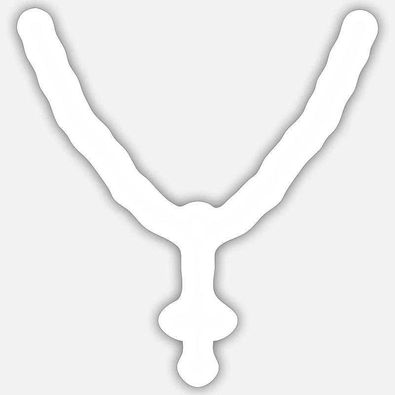 Catena a croce Adesivo