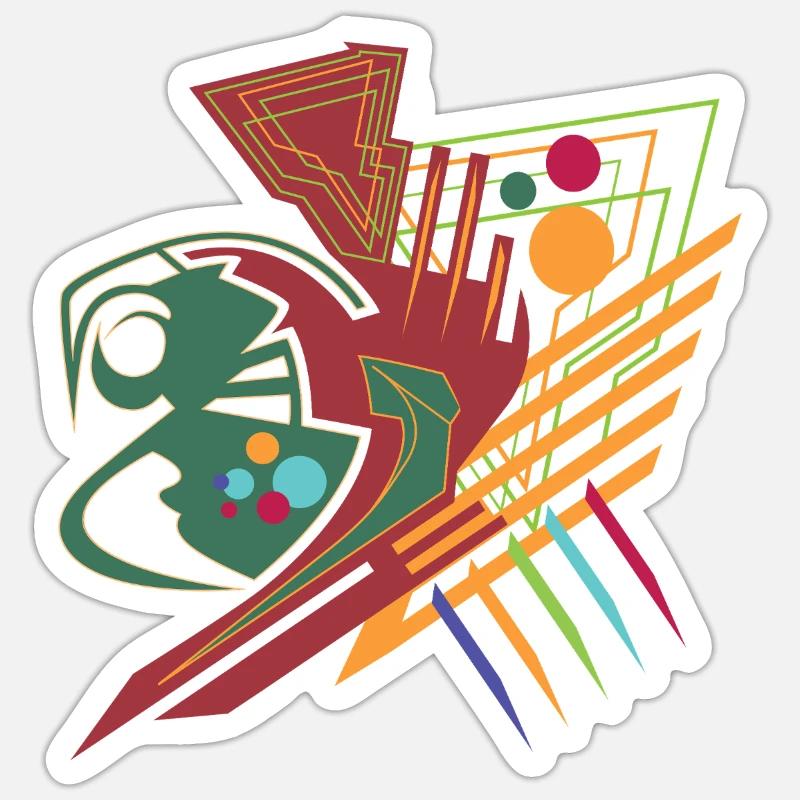 Sticker Größe S (10 x 10 cm) - 