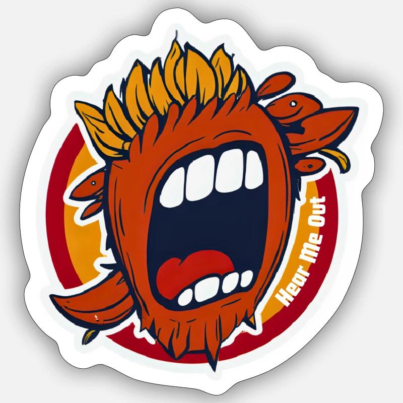 Sticker taille S (10 x 10 cm) - 