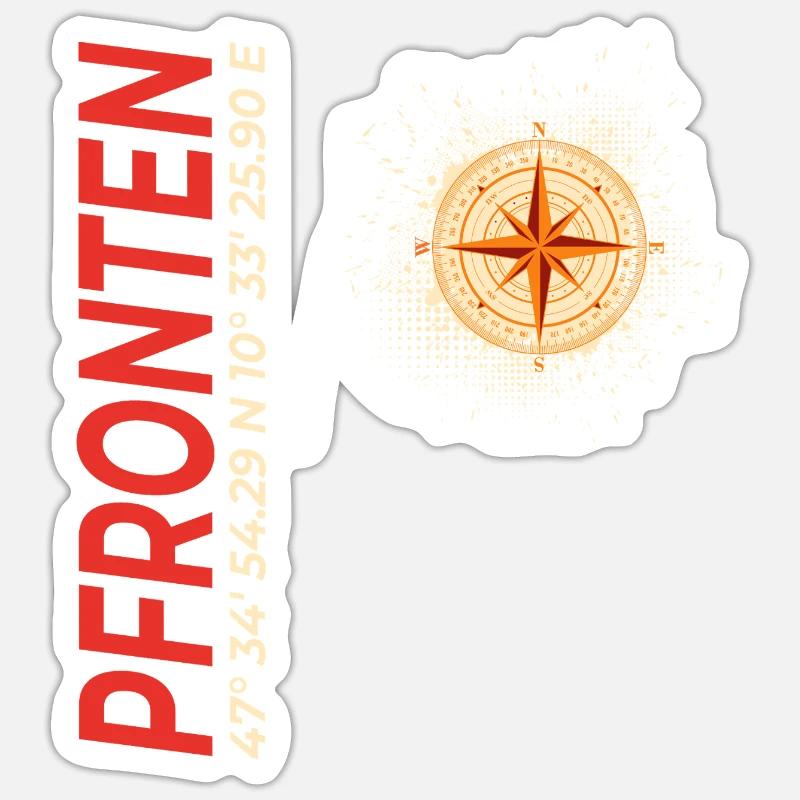 Pfronten Sticker Größe S (10 x 10 cm)