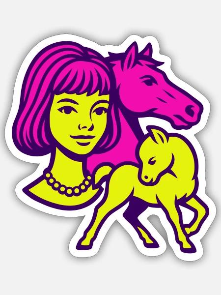  - Sticker Größe S (10 x 10 cm) - Mattweiß