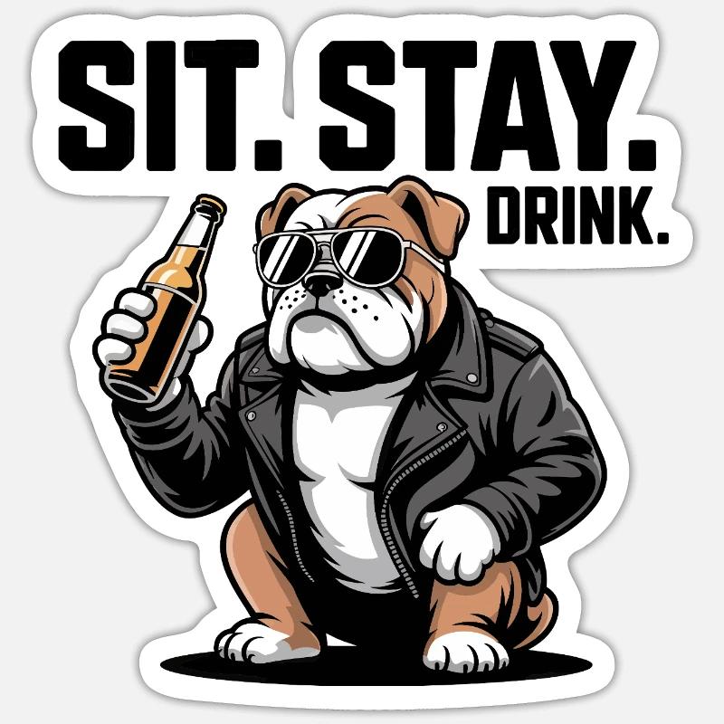 Sticker Größe S (10 x 10 cm) -