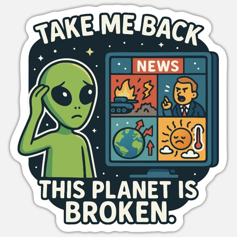 Sticker size S (10 x 10 cm) - 