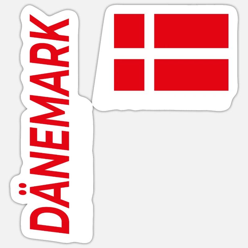 Copenhague Sticker taille S (10 x 10 cm)