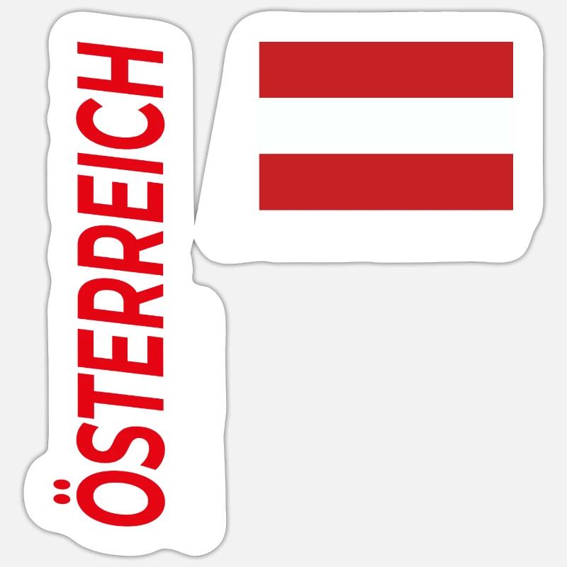 Bad Ischl - Sticker size S (10 x 10 cm) - white matte