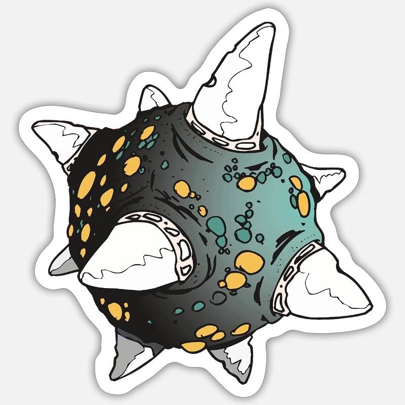 Planète Sticker taille S (10 x 10 cm)