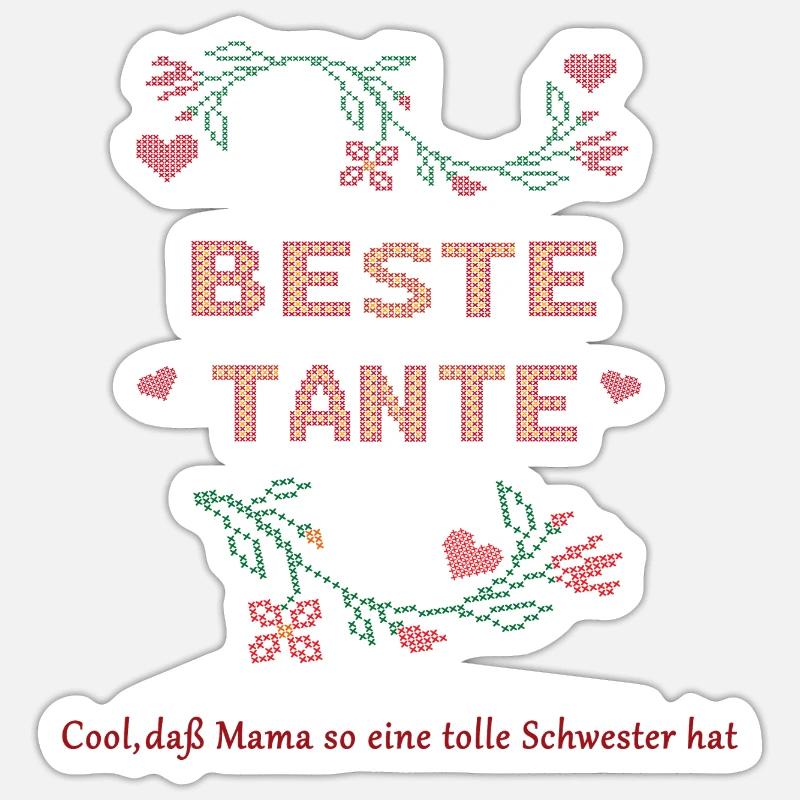 Sticker Größe S (10 x 10 cm) - 