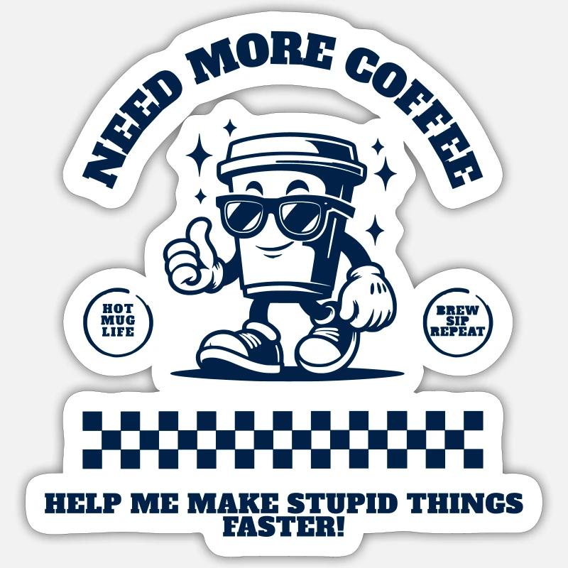 Sticker taille S (10 x 10 cm) - 